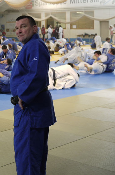 Master Janusz Pawlowski at a training camp