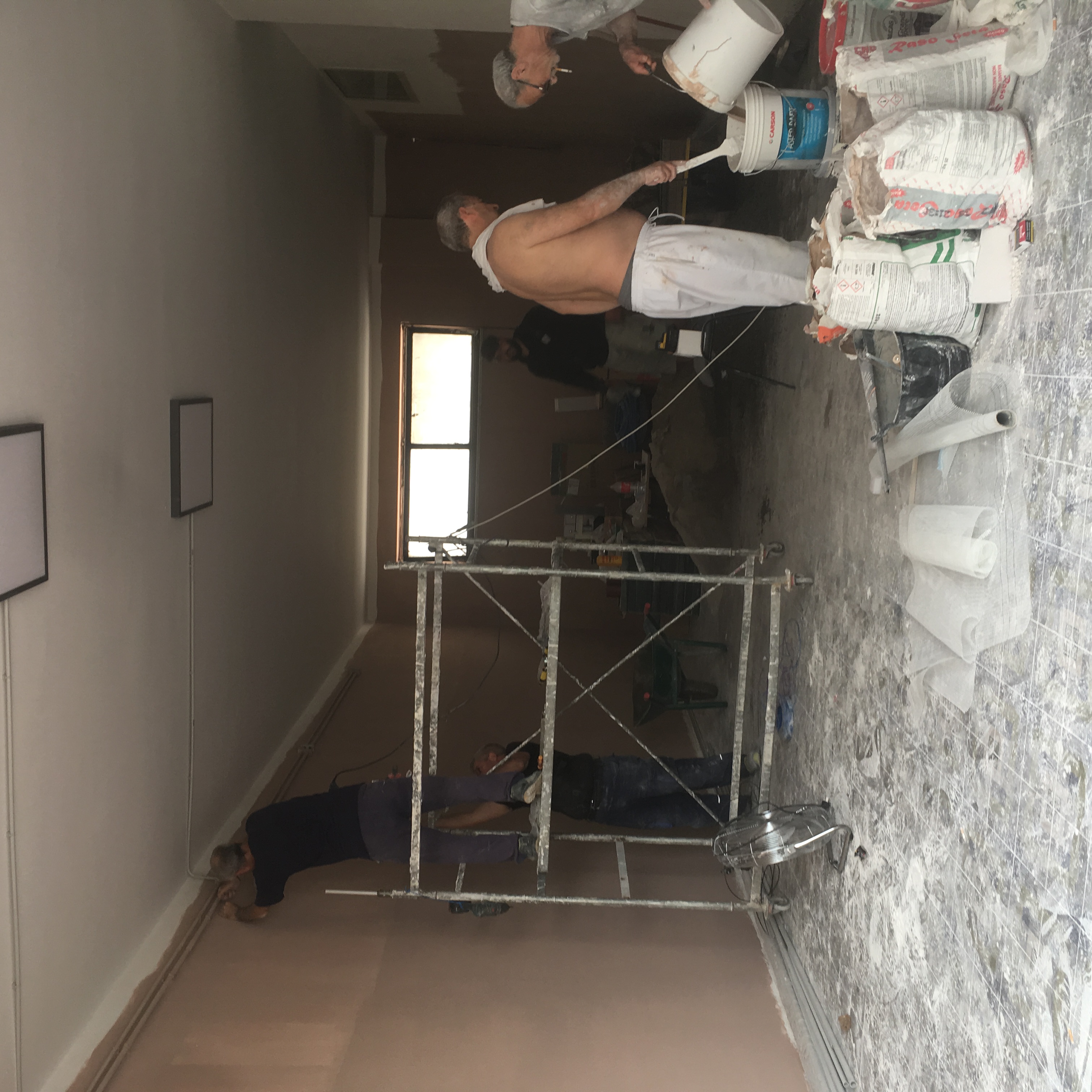 Fresh coating and painting